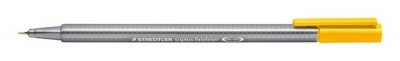 Tűfilc, 0,3 mm, STAEDTLER "Triplus 334", napsárga